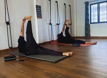 Hatha yoga classes in Dehradun posture practice